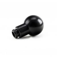 Killer B Brushed Delrin Modified Round Knob Black 5mt