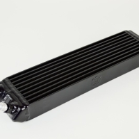CSF Universal Dual-Pass Internal/External Oil Cooler – 22.0in L x 5.0in H x 2.25in W