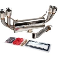 Grimmspeed Catback Exhaust System – Resonated – 11-14 WRX , 08-14 STI Hatchback