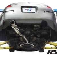 Greddy GPP RS-Race Single Exit Exhaust System w/ Y Pipe – Nissan 350Z Z33