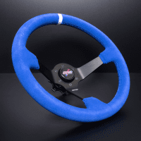 DND Performance 350MM Full Colored Suede Wheel – Blue