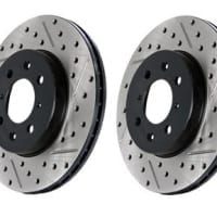 StopTech Slotted & Drilled Right Front Brake Rotor for FD Mazda RX7