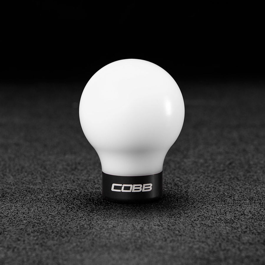 COBB 0810 EVO X GSR/MR/MRT White with Black Base Shift Knob » iRace