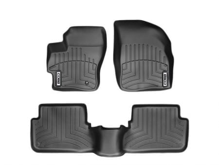 COBB 07-09 Mazdaspeed3 Front and Rear FloorLiner by WeatherTech – Black