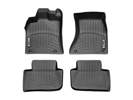 COBB 15-17 Porsche Macan S / Turbo / GTS Front and Rear FloorLiner by WeatherTech – Black