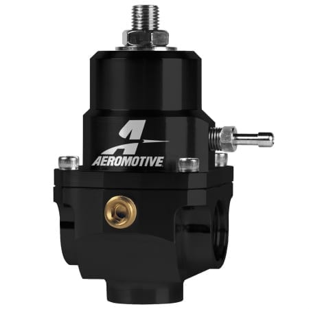 Aeromotive Adjustable Regulator – 35-75PSI – .188 Valve – (2) -08 Inlets/-08 Return