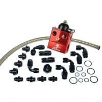 Aeromotive A4 Dual Carburetor Regulator (P/N 13203) Kit (Incl. Reg/Hose/Hose Ends/Fittings)