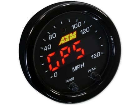 AEM X-Series Digital GPS Speedometer