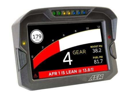 AEM CD-7 Carbon Enclosure Non-Logging Display