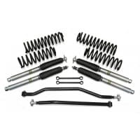 DV8 Offroad 07-18 Jeep Wrangler JK Rock Runner 2.5in Front & Rear Lift Kit w/ Track Bars