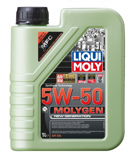 LIQUI MOLY 5L Molygen New Generation Motor Oil 5W-50