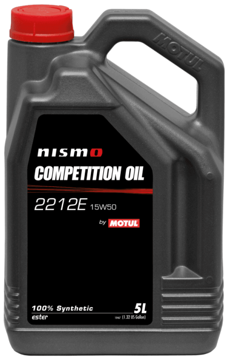 Motul NISMO Competition Oil 2212E 15W50 5L – SR20DET, RB20DET, RB25DET, RB26DETT