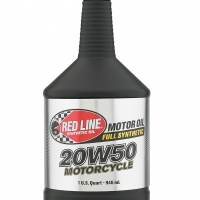 Red Line 20W50 Motorcycle Oil Quart