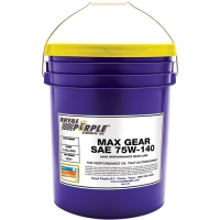 Royal Purple Max Gear Transmission Fluid; 75W140; 5gal Pail