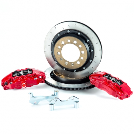 Alcon 2015+ BMW M3 F80 400x34mm Red 6 Piston Front Brake Upgrade Kit