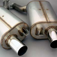 Dinan Free Flow Stainless Steel Exhaust -BMW 645Ci 04-05