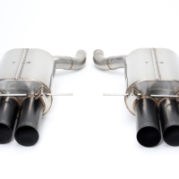 Dinan Free Flow Stainless Steel Exhaust w/ Black Tips -BMW M6 06-10