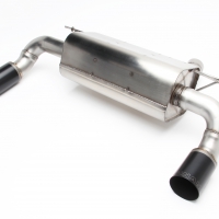 Dinan Free Flow Stainless Steel Exhaust w/ Black Tips -BMW 335i 12-15, 335i xDrive 12-15