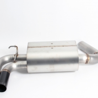 Dinan Free Flow Stainless Steel Exhaust w/ Black Tips -BMW 328i 12-15, 328i xDrive 13-15