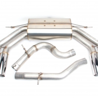 Dinan Free Flow Stainless Steel Exhaust – Audi S3 (8V) 15-17