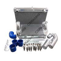 CX Racing Intercooler and Radiator V-Mount Kit for Mazda RX7 FD