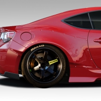 Duraflex 2013-2016 Scion FR-S Toyota 86 BRZ Duraflex GT500 Wide Body Rear Fenders – 4 Piece