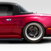 Duraflex 1990-1997 Mazda Miata Duraflex Circuit Rear Fender Flares – 2 Piece