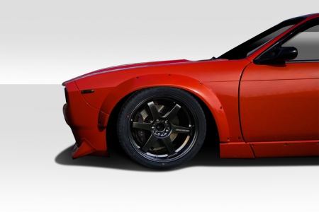 Duraflex RBS V2 Wide Body Front Fenders – 2 Piece – 1995-1998 Nissan 240sx S14