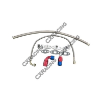 CX Racing Oil Line Kit for Toyota Supra 1JZGTE 2JZGTE Single Turbo