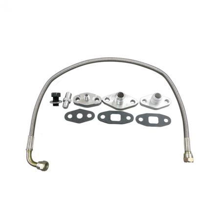 CX Racing Oil Line Kit for Toyota Supra 1JZGTE 2JZGTE Single Turbo