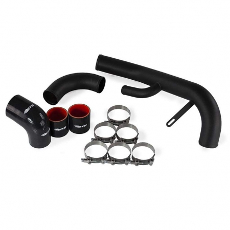 ETS 08-16 Mitsubishi EVO X Lower Piping Kit – Wrinkle Black