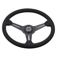 GReddy Boost Brigade 340mm Black Suede Steering Wheel