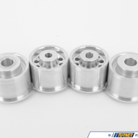 Turner Motorsport Rear Solid Aluminum Subframe Bushings/Mount Set – E46/E46 M3, Z4/Z4 M