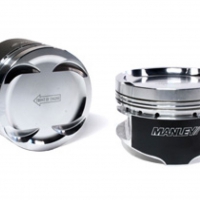 Manley 87.0mm +2.0mm Over Bore 100mm Stroker 8.5:1 Dish Pistons w/ Rings – 03-06 Evo 8/9 4G63T