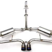 Invidia 05-06 Mini Cooper S 60mm (80mm tip) Titanium Tip Cat-back Exhaust