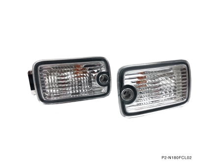 P2M NISSAN 180SX JDM TYPE-X DUAL POSTS FRONT POSITION LIGHTS [LED]