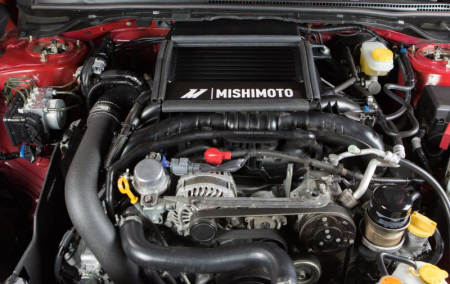 Mishimoto Street Performance Top-Mount Intercooler Shroud – Black – 2015+ Subaru WRX