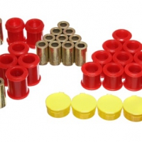 Energy Suspension 95-98 Nissan 240SX (S14) Red Rear Control Arm Bushing Set