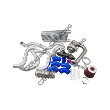 CX Racing Turbo Intercooler Kit for 04-08 Acura TSX K24 T04E Manifold Downpipe