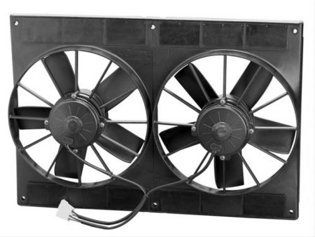 SPAL 2720 CFM 11in Dual High Performance Fan – Pull