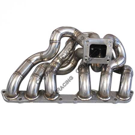 CX Racing T3/T4 Turbo Manifold – 98-05 Lexus IS300 2JZ-GE NA-T (Keeps ABS Unit)