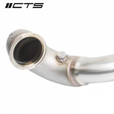 CTS Turbo MQB AWD Exhaust Downpipe (MK7/MK7.5 GOLF AWD, GOLF R, A3/S3/TT/TT-S QUATTRO)