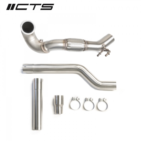 CTS Turbo MQB AWD Exhaust Downpipe (MK7/MK7.5 GOLF AWD, GOLF R, A3/S3/TT/TT-S QUATTRO)