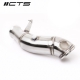 CTS Turbo 4″ Straight Coupler for RS3/TTRS Intake and Inlet Pipe