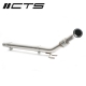 CTS Turbo Gen3 1.8T/2.0T TSI Downpipe with High-Flow Cat