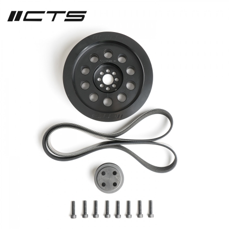 CTS Turbo 3.0T V6 Dual Pulley Upgrade Kit (bolt-on, 180mm)