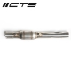 CTS Turbo High Flow Cat/Cat Delete for use with CTS-EXH-DP-0003 Series