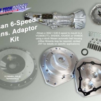 Jim Wolf Technology JWT L6SPD-SRRWD 350Z Z33 Transmission on SR20 RWD Engine Adapter Kit