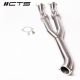 CTS Turbo Nissan R35 GTR Cast Stainless Steel 3.5″ Downpipes