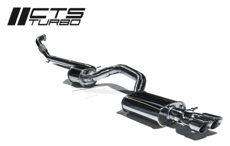 CTS Turbo VW MK6 Jetta Gen3 1.8T/2.0T 3″ Turbo-back Exhaust High-Flow Cat